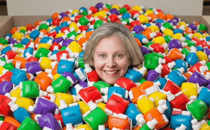 Julie Burried in Swiggies
